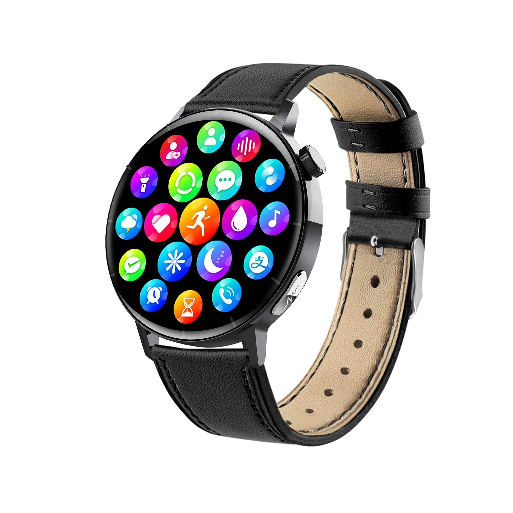 2025 New Smart Watch for Kids Adults ECG Blood Screen Heart Rate Sleep Monitor for Bluetooth Call Waterproof IP67 Silicone