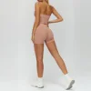 Gilet 2 + Pantaloncini - Rosa nudo