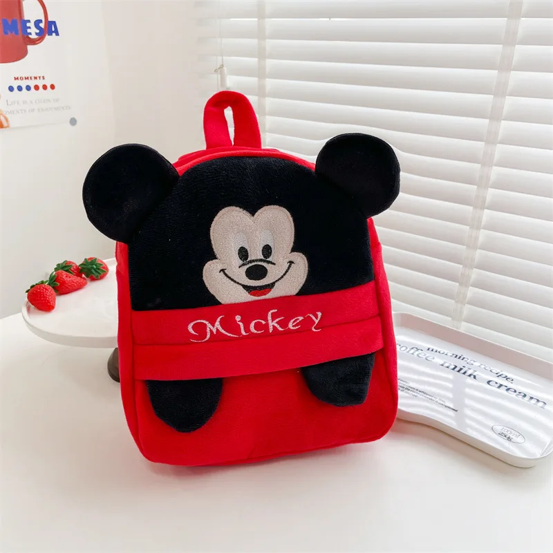 Hot Selling Manufacturers Wholesale New Cartoon Kitty Mickeys Kindergarten Plush Toy Animal Bag Backpack for Kids