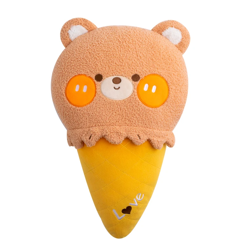 New Arrival High Quality Creative Plush Stuffed Ice Cream