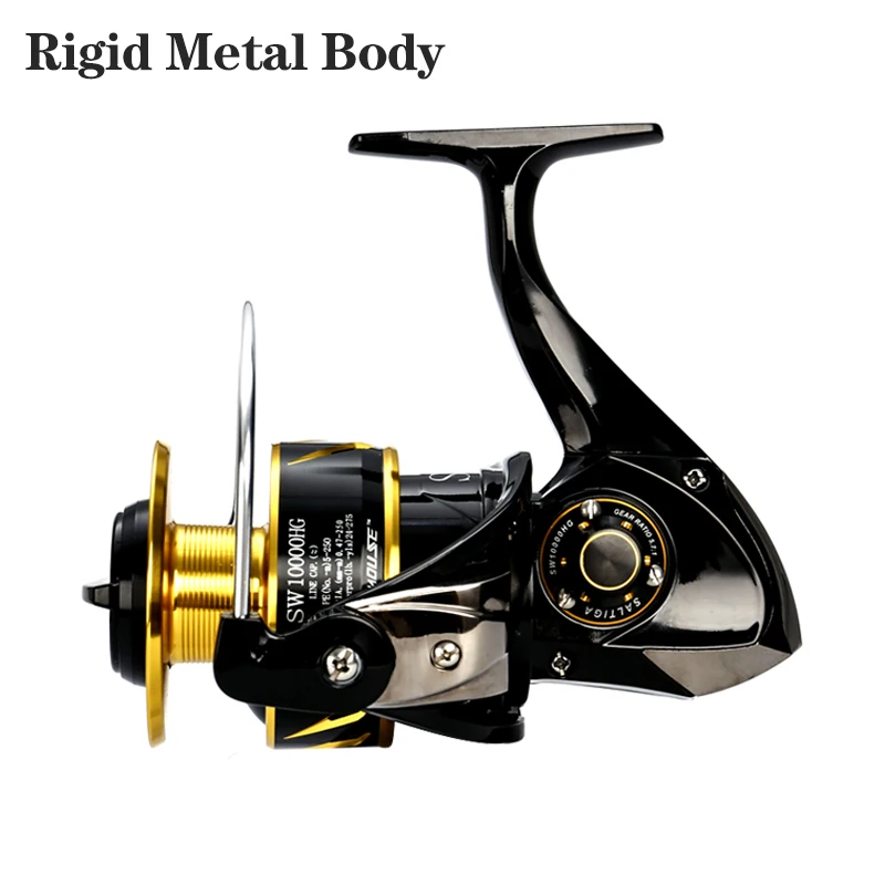 MADMOUSE Saltiga hot sell SW4000XG SW6000HG SW10000HG fishing reel  saltwater 11+1BB 35kg DragPower Spinning Jigging Reel| Alibaba.com