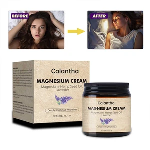 Calantha Organic Skin Care Retinol & Collagen Anti-Wrinkle Night Time Cream 100g Soothes Muscle Tension Improves Sleep Pattern