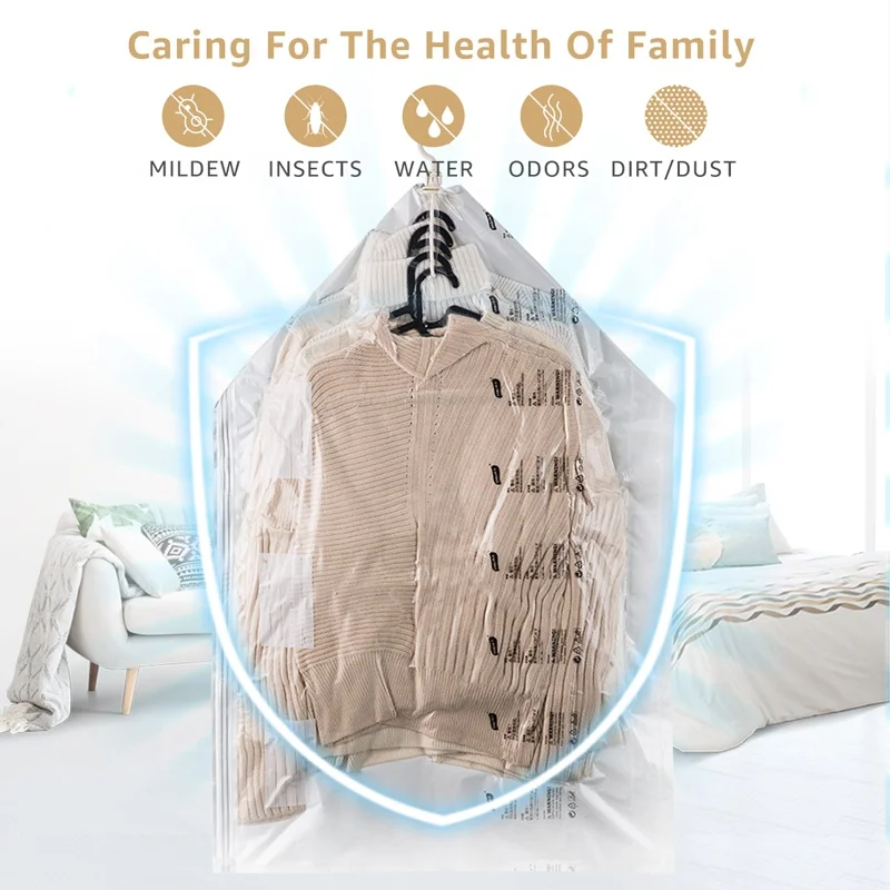 Многофункциональные пылезащитные многоразовые герметизированные вакуумные пакеты для хранения для бытовых промышленных упаковок