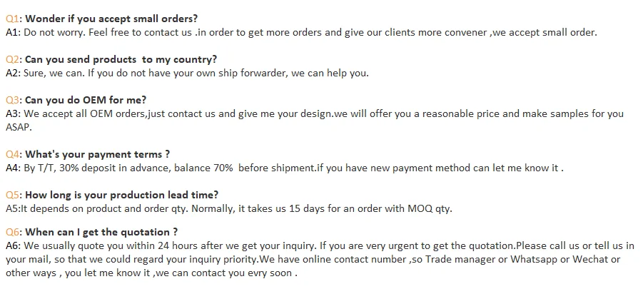 FAQ