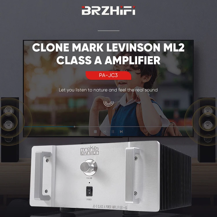 BRZHIFI Klassisch Clone MARK ML2 JC3 Leistungsverstärker Rein Klasse A 25W Audio Stereo HiFi Verstärker Hifi-Feinschmecker Heimkino-Verstärker