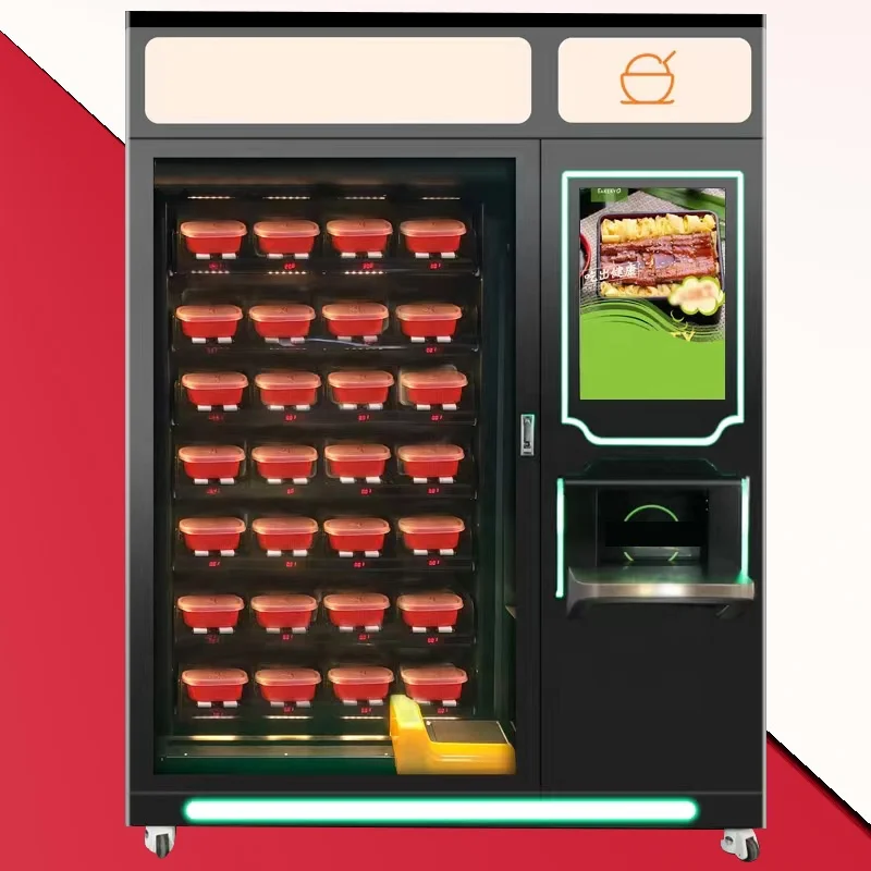 Touch Screen Vending Machine Smart French Fries Free Shipping Vending Machine