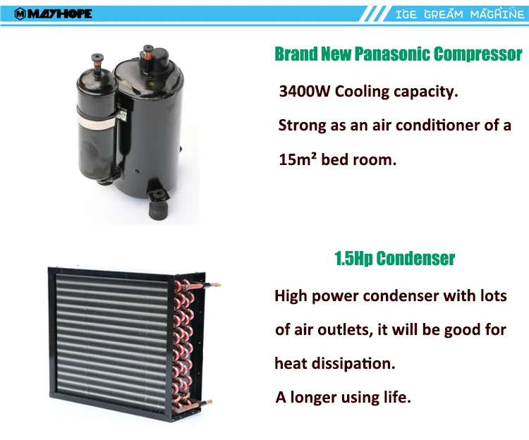 Good Price 10 Liters Cylinders Gelato Batch Freezer Ice Cream Making