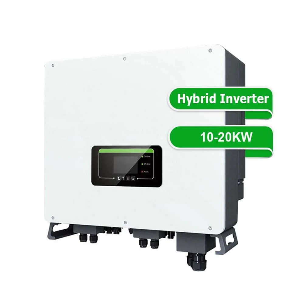 Greensun 20KW 3 Phase Hybrid Solar Power System 10KW Portable Solar Inverter System
