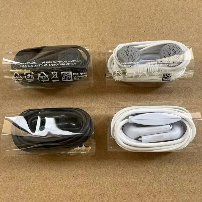 Наушники EHS61 3 5 мм Проводная гарнитура с микрофоном для samsung Galaxy S6 S7 Edge S8 S9 S10 Plus J4 J6 A7 A10 A30 A50 A70 huawei