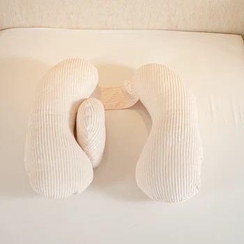 New Fashion Qualified Soft Comfy Custom Body Support Relieve Fatigue Detachable And Washable Pregnancy Pillow