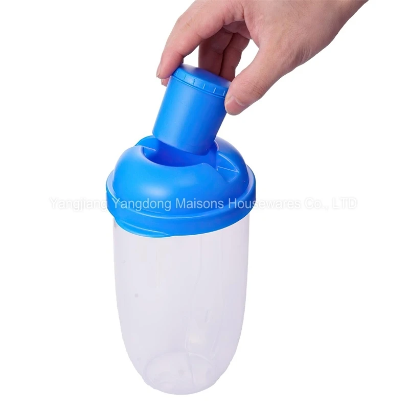 Maisons Salad Dressing Shaker Container With Fork Plastic Salad Fruit