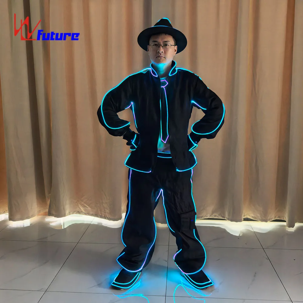 Top - Rated Michael Jackson LED Light up Dance Costume for Dance Enthusiasts and Performers