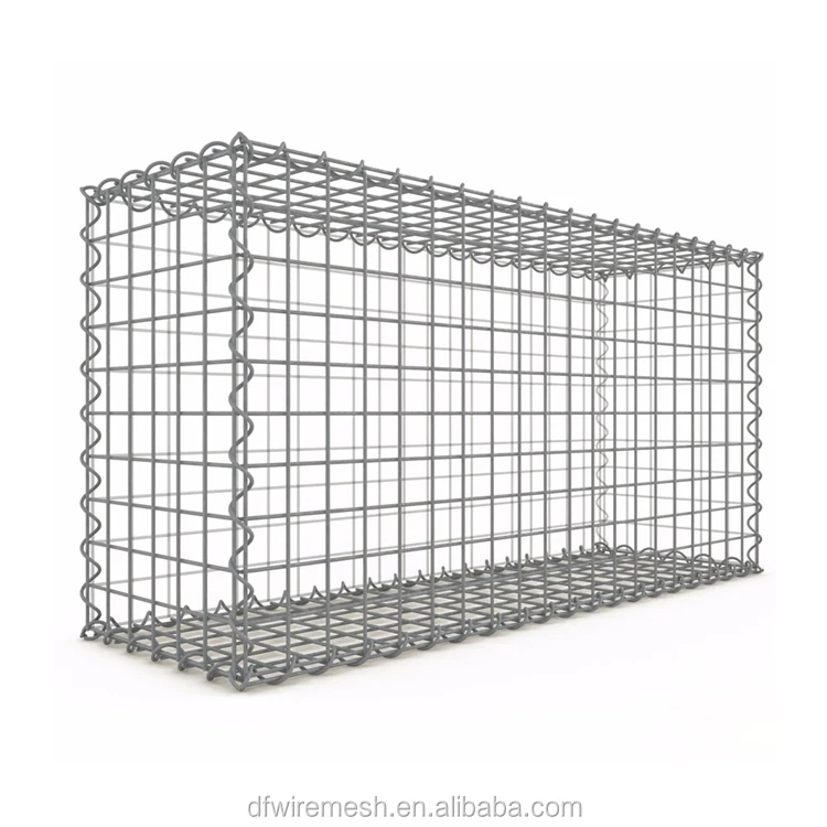 2m X 1m X 1m Galvanized Gabion Box
