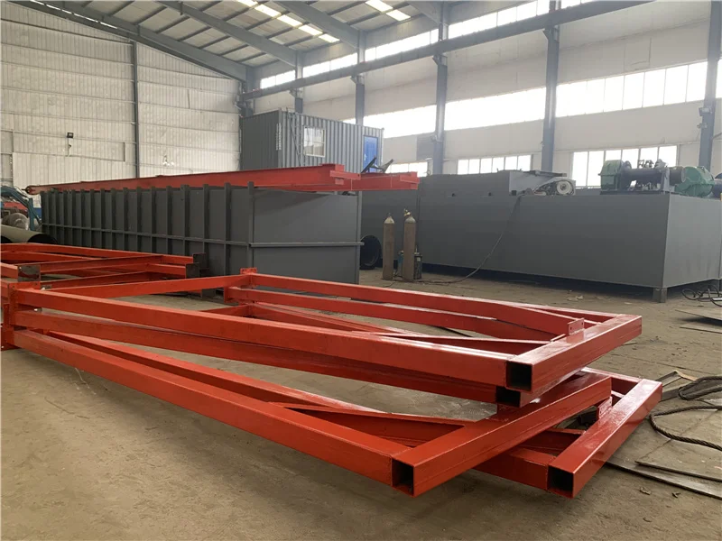 Customized Size Modular Container Pontoons excavator Platforms Barges From China