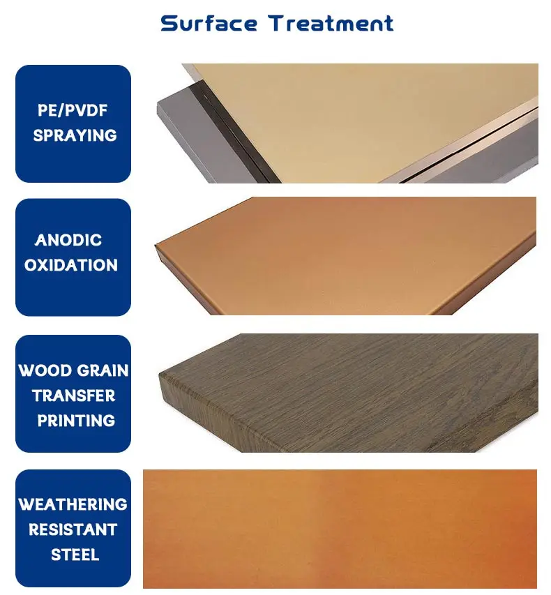 Customized Exterior Colored Aluminum Cladding Facade Panels Laser Cut Metal Hotel Decoration Durable Steel Material Outdoor Use