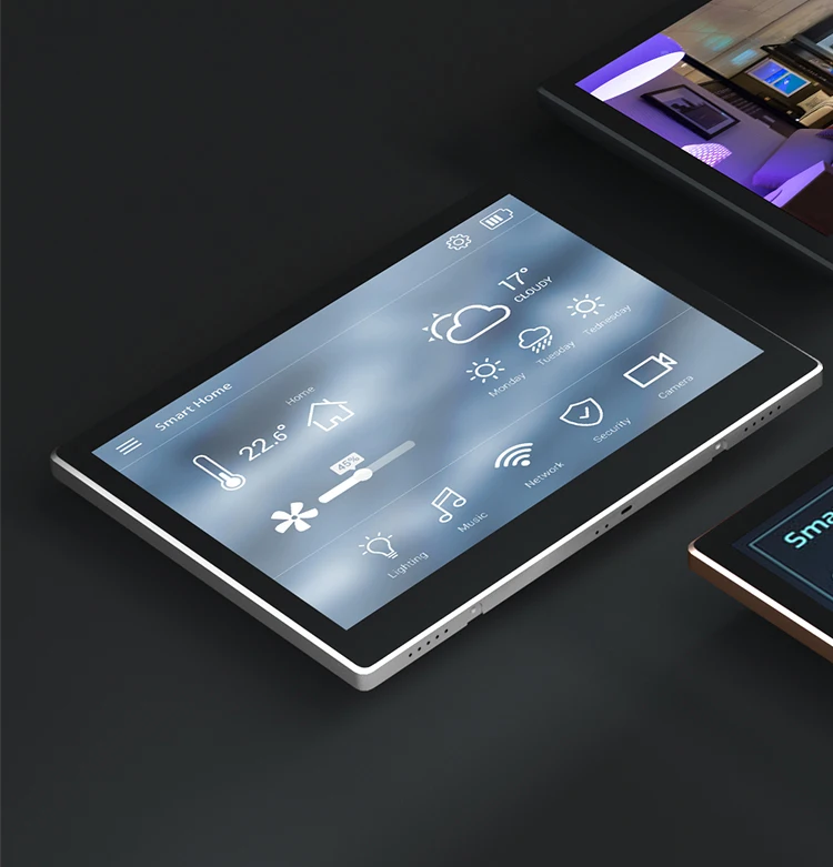10.1 Inch Home Automation Android Display Smart Home Touch Control