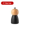 Wood&black -4 inches +opp bag