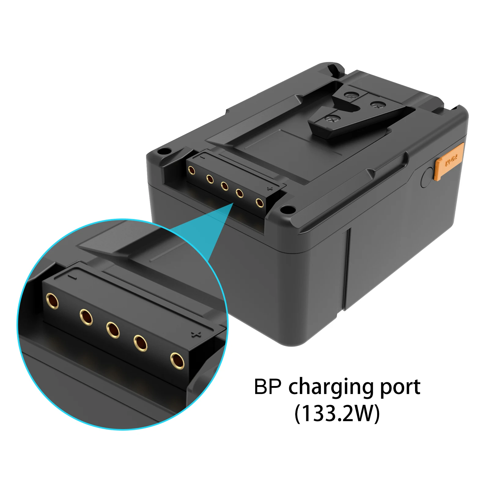 
 Сменная батарея высокой мощности V-образное крепление батарея 99Wh 6800mAh14.8V перезаряжаемая V Блокировка литий-ионная батарея мощность для освещения камеры  