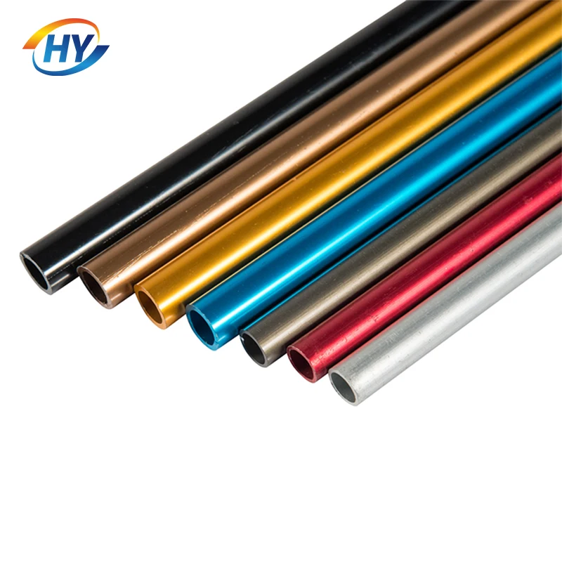 Customize Bendable Anodizing Aluminium Pipes Tubes Alloy Aluminum Round Tube Square Pipe