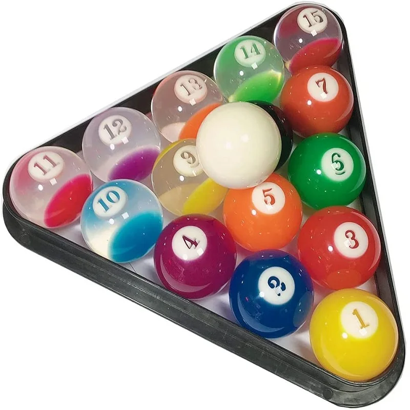 ビリヤード SUPER CHRYSTALATE BALLS Xmlincos クリスタルビリヤードボール 2 1/4インチ フェノール樹脂製