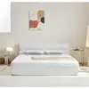 White + Polyester Blend + King