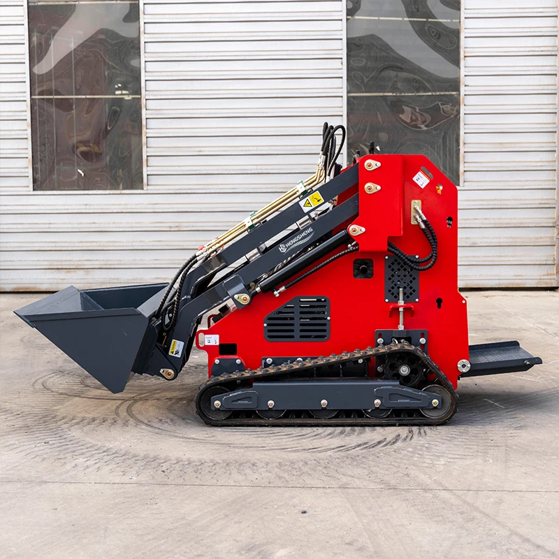 CE/EU/EPA Mini Skid Steer Loader Briggs & Stratton Parallel bar Engine Optional Wheel Type Bucket Capacity 0.17m ³ Bestseller