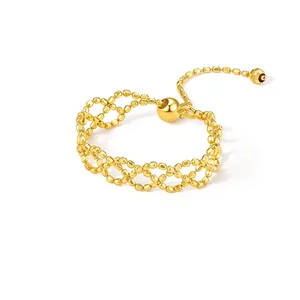 High Quality 18K Gold AU750 Natural Stone Oval Cut Classic Engagement Wedding/Anniversary Party Rings for Women CMA