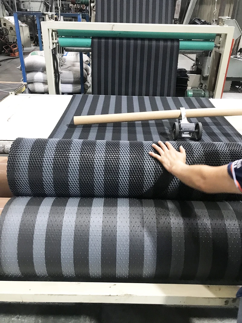 Artes PVC Anti-slip Luxury Diamond Universal Custom Car Floor Mats Materials details