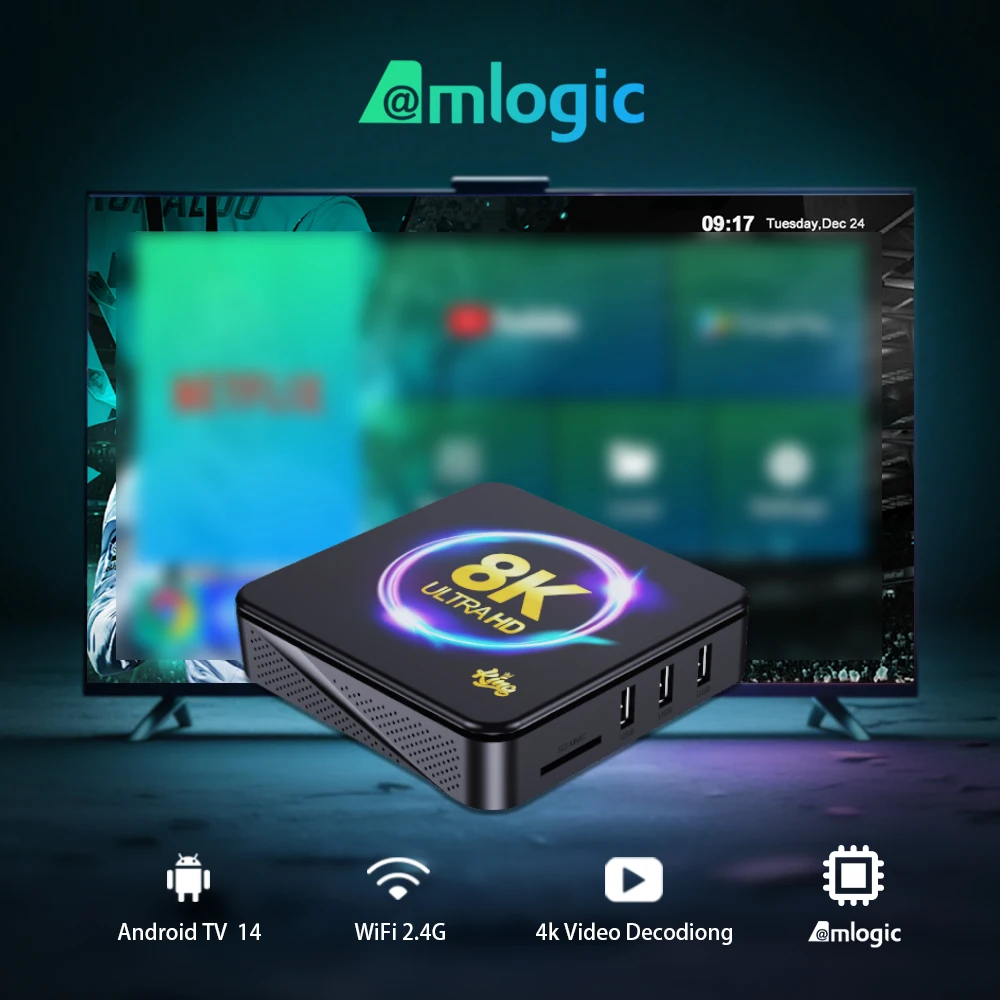 Topleo I96 King Android Tv Box 2.4g 5g Wifi 4k Streaming Frete Gratis Hd18 Black Tv Box Android