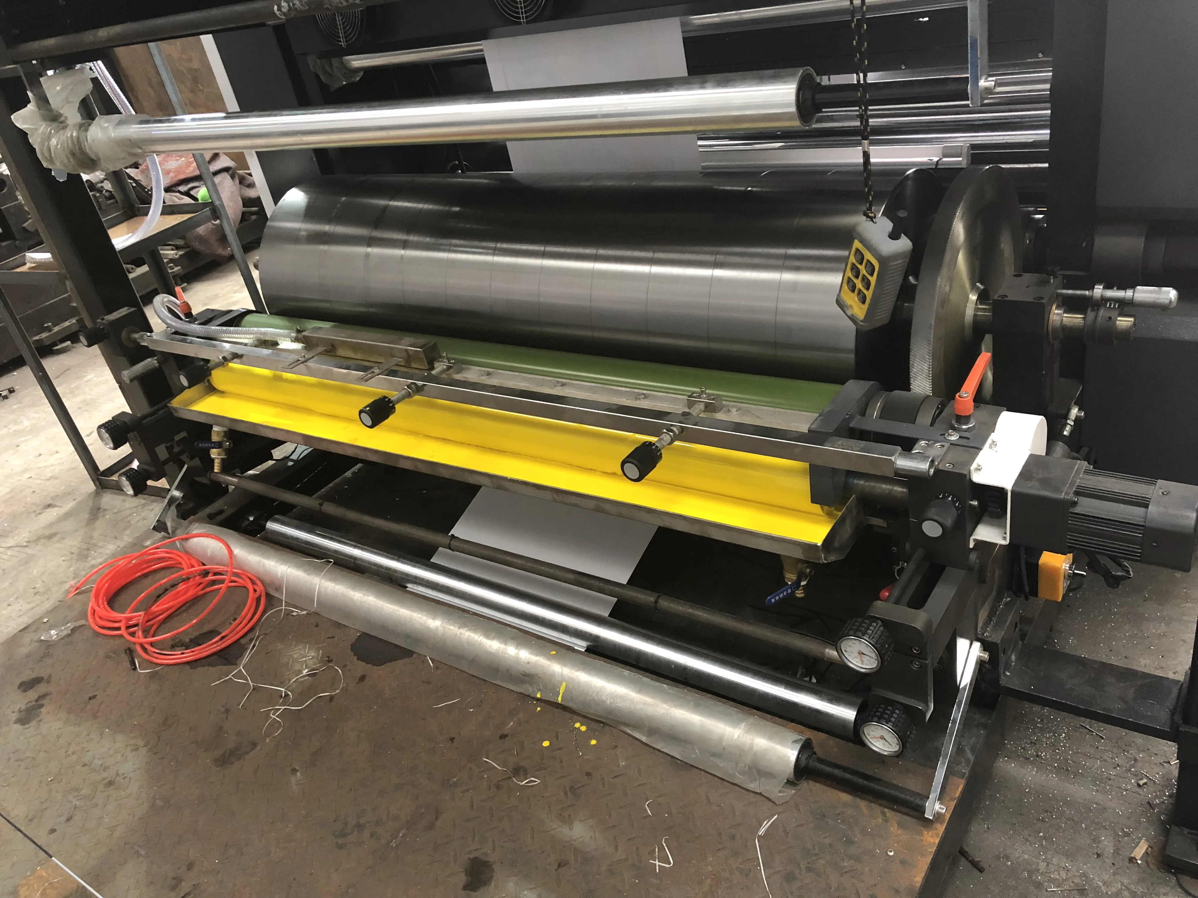 Multicolor 4 Colour Flexo Label Printing Machine