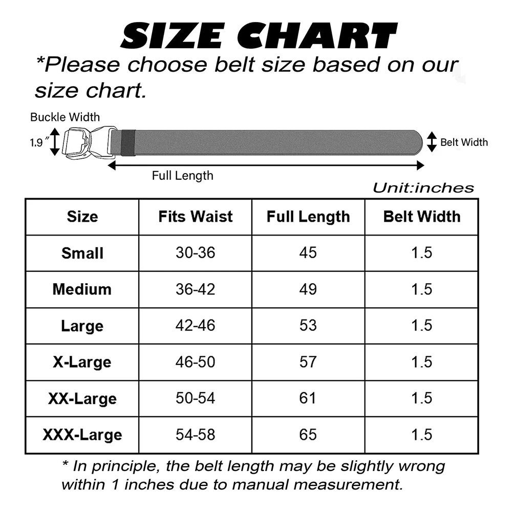 Adjustable Work Sports Nylon Web Golf Belt with Heavy Duty Seat Buckle Quick Release Tactical Belt