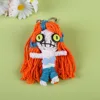12 white orange hair