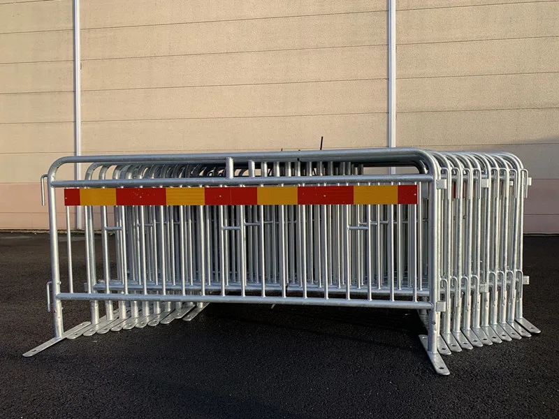 32mm wall thickness 1.00mm Crowd Control Barriers For United Kingdom Market Pre-galvanized
