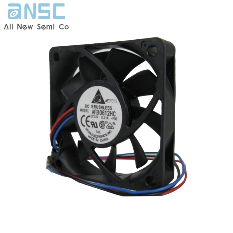 Original electric axial flow cooling fan AFB0612HH-W150 12V DC Cooling fan