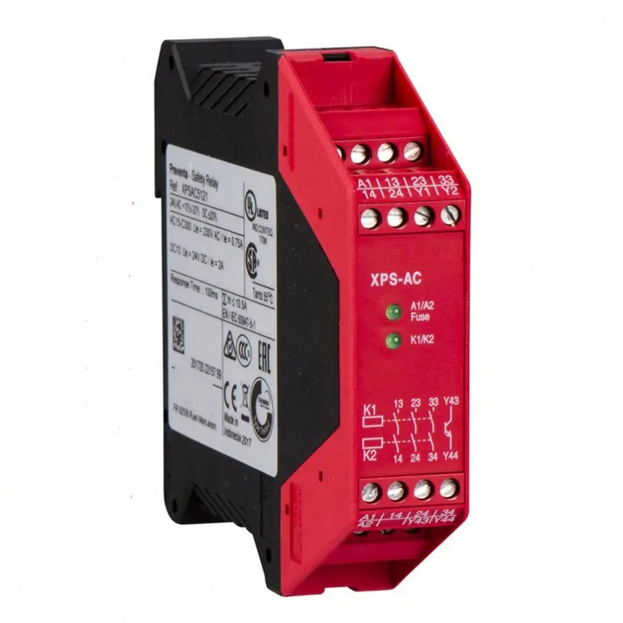 XPSVN1142HS Safety Relay Module for Emergency Stop