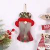 Dark Gray Faceless Santa