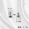 3.5x7mm machine screws