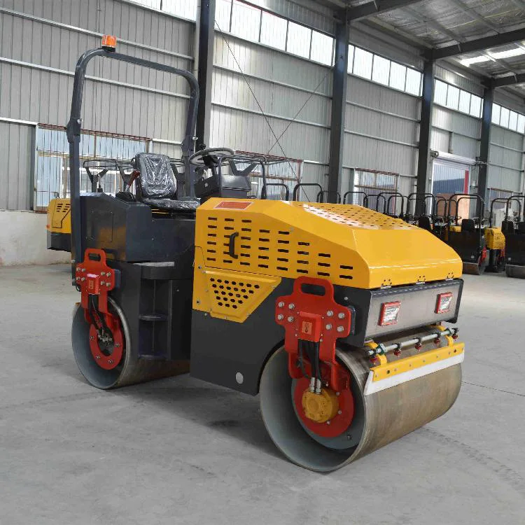 Гидравлический дорожный мини-каток с Одним Барабаном Вибрационный каток