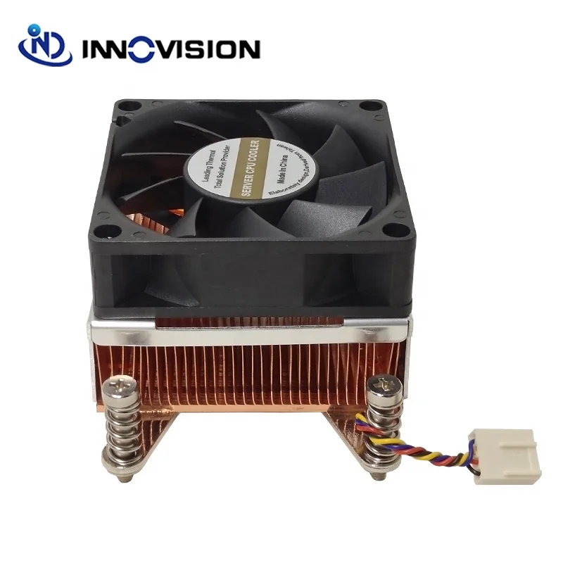 Active LGA2011 Narrow 2U Server CPU Cooler for Intel Xeon Heatsink CPU Cooler Fan
