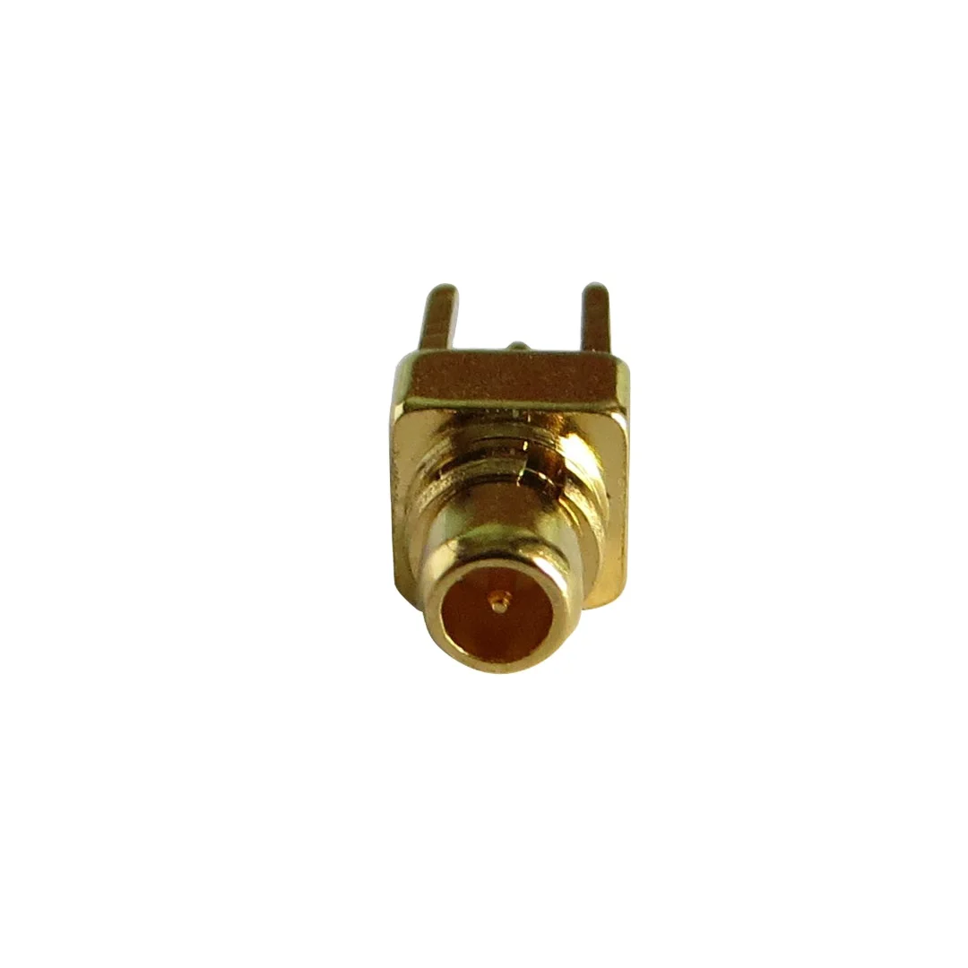 product mmcx je coaxial connector all cooper pcb mount connector male mmcx connector-2