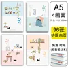 A5, esquina, 96 hojas/192 páginas