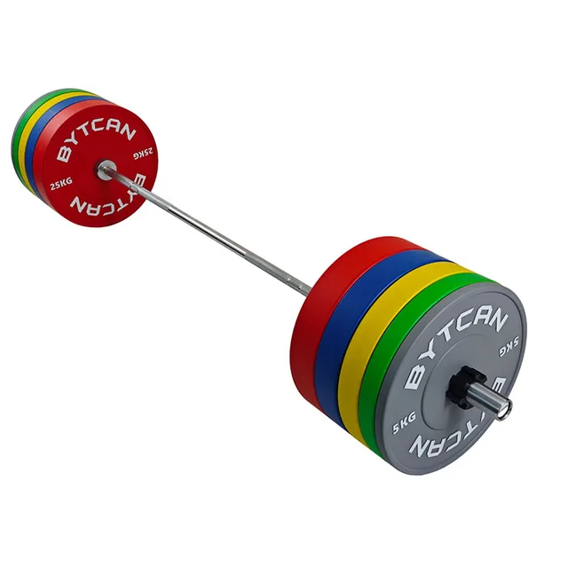 Wholesale Weight Barbell Plate for Gym Fitness Custom Logo Gym Weight Plate Bumper Plates Rubber