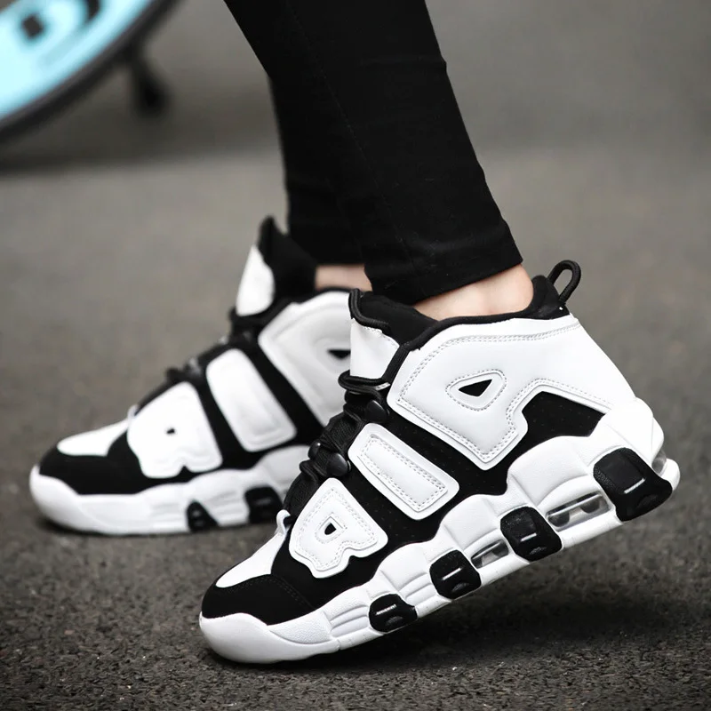 2024 Size 36-47 Uptempo Mens Basketball Shoes Women 96 Qs Maroon ...