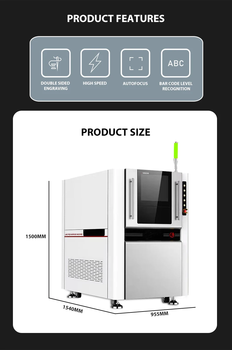 Professional PCB Board UV Fiber Laser Marking Machines