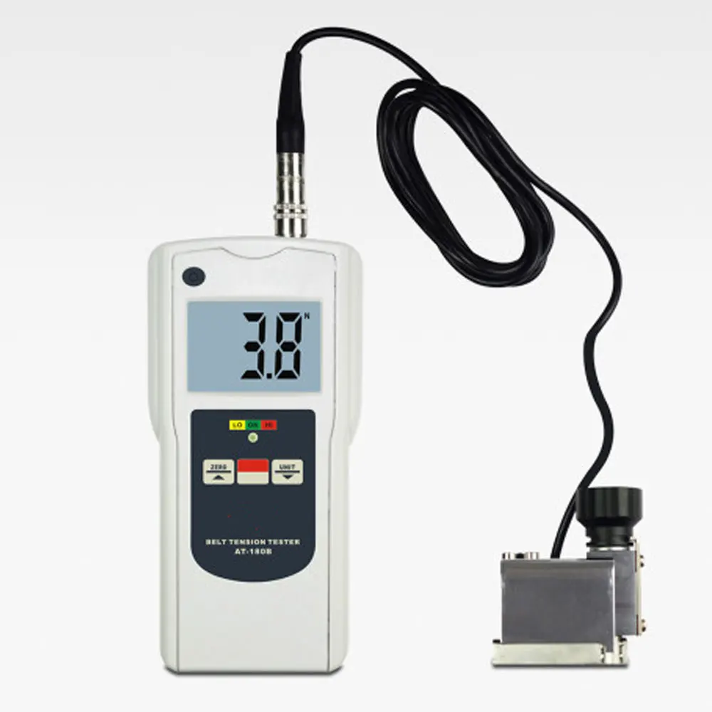 AT-180B Digital Portable Belt Tension Tester Meter Gauge Mainly Use for Automotive Belt Tension Measurement