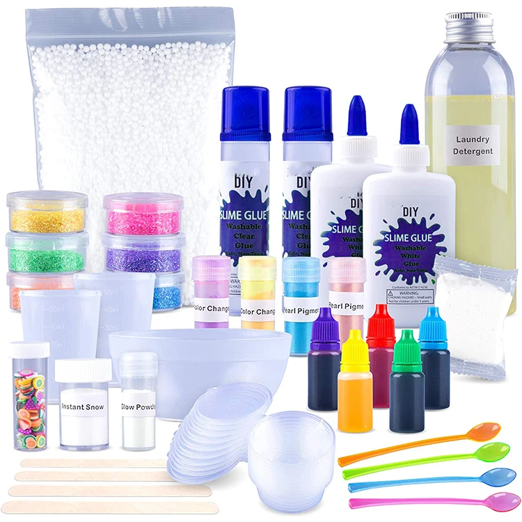 diy slime making accessories kit for
