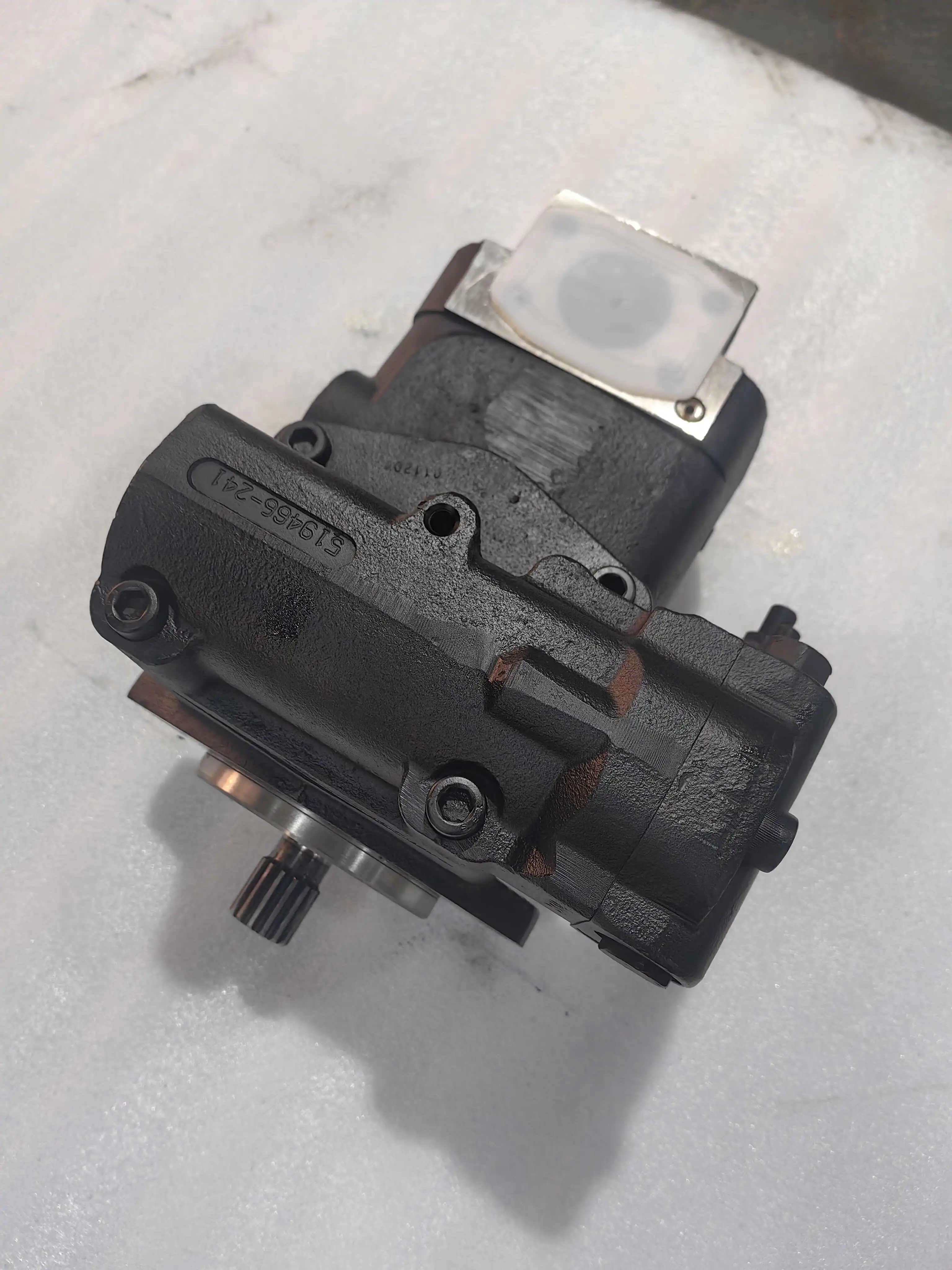 ブリキ　電動　【FS-059 PISTON.ACTION.PLANE 】☆動作品 HHPC-hydraulic-pump-P16-B3-F-R