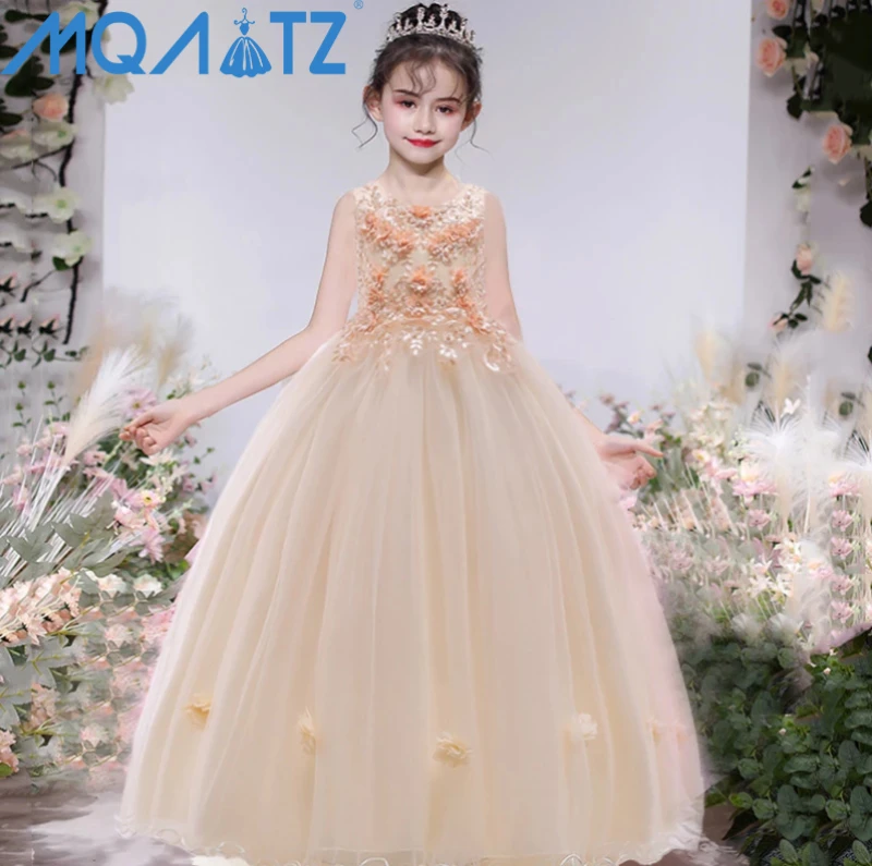MQATZ Venta al por mayor Kids Party Frock Design Baby Boutique