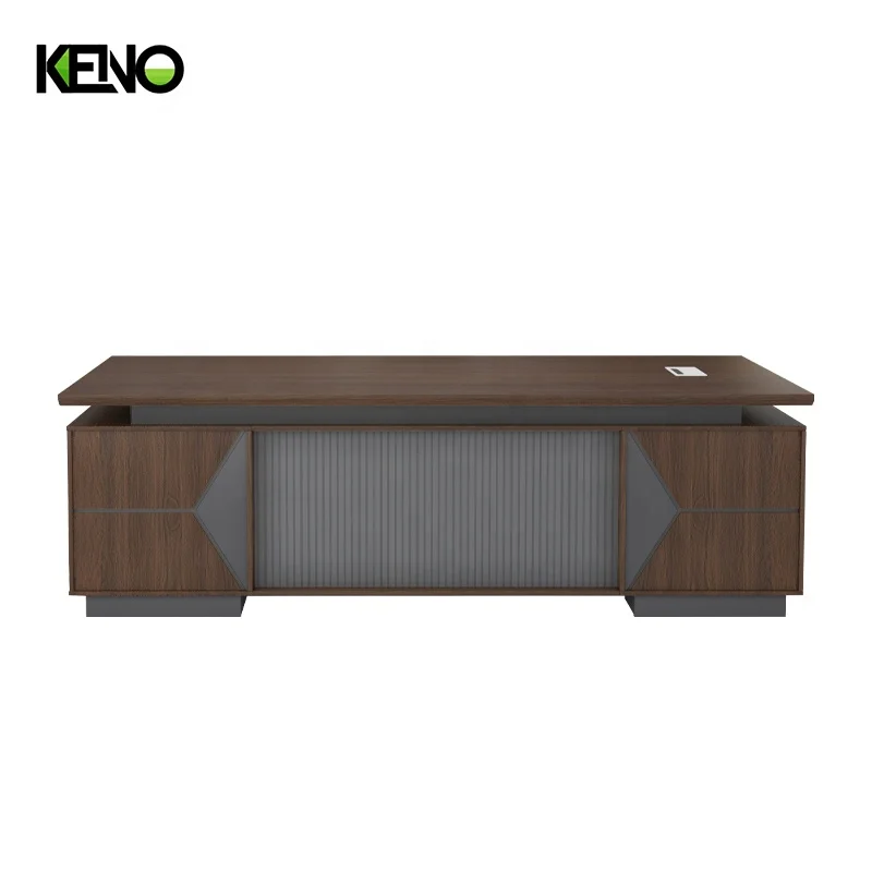 Korean Style Home Study Chairman Co Working Manager Ceo Office Furniture Full Set
