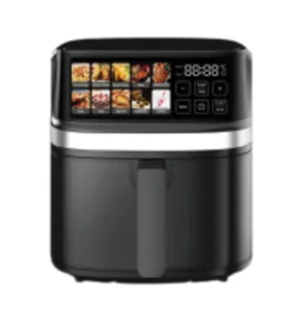 Classic Style Oil-Free French Fry Air Fryer with One-Touch Digital Interface Chicken Cooking Presets for Residential Use